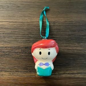 Disney Little Mermaid Ariel Plastic Holiday Ornament